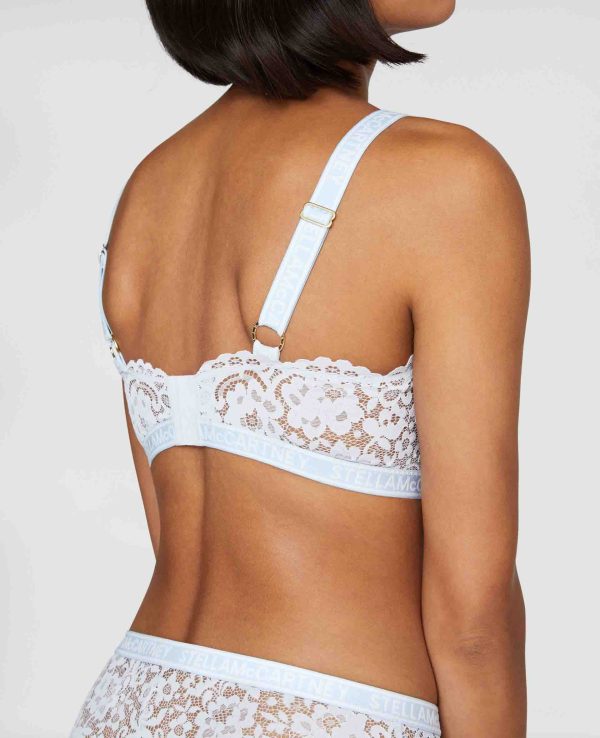 Stella McCartney - Stella Bustier in hellblau Mode – Bild 2