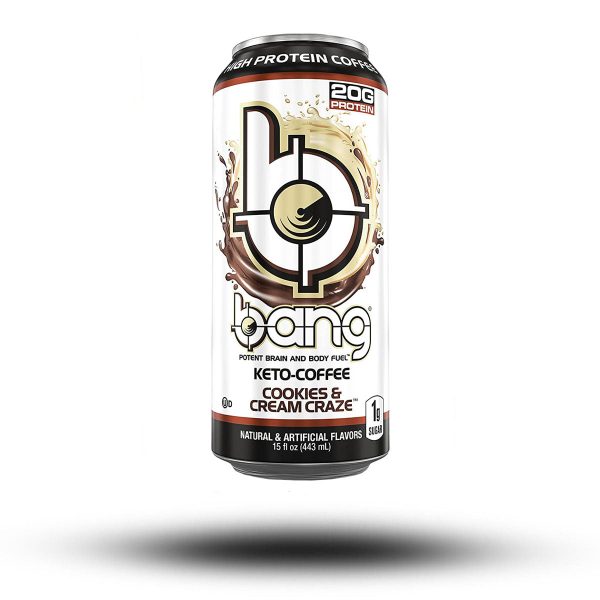 Bang Energy Keto-Coffee Cookies & Cream Craze 473ml FSK 18 Online-Schn?ppchen