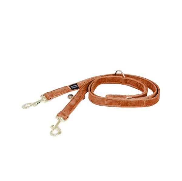 Dog Leash Velvet Orange Verkauf – Bild 4