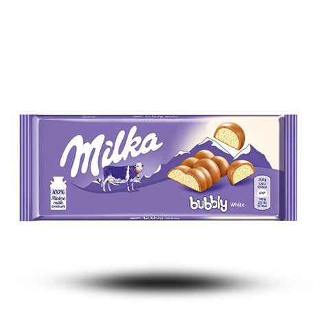 Milka Bubbly White 95g Rabatt