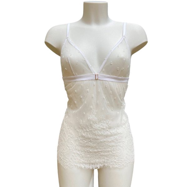 Queenie Camisole aus feiner Spitze | handgemacht Zu verkaufen