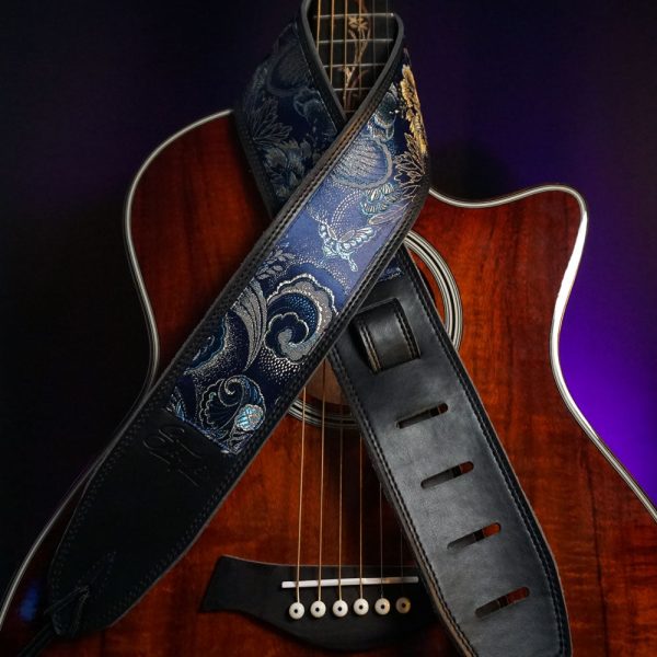 Eastern Reef - Leder Gitarrengurt [Steyner Lights Edition] Online-Schn?ppchen