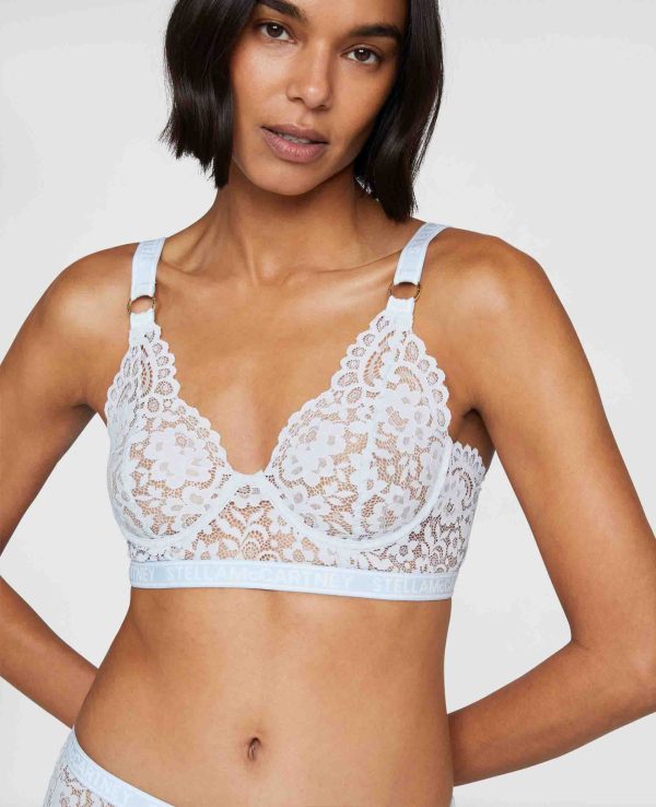 Stella McCartney - Stella Bustier in hellblau Mode