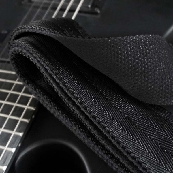 Premium Gitarrengurt Heavy Hektor (schwarz - schwarz) Verkauf – Bild 3