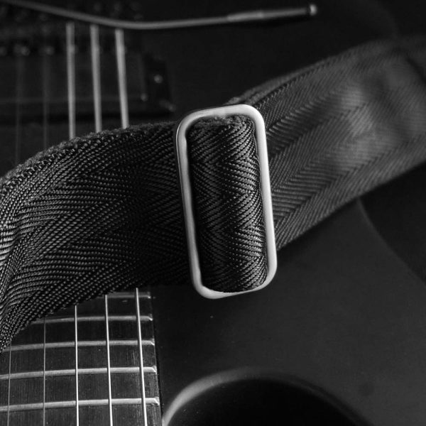 Premium Gitarrengurt Heavy Hektor (schwarz - schwarz) Verkauf – Bild 5