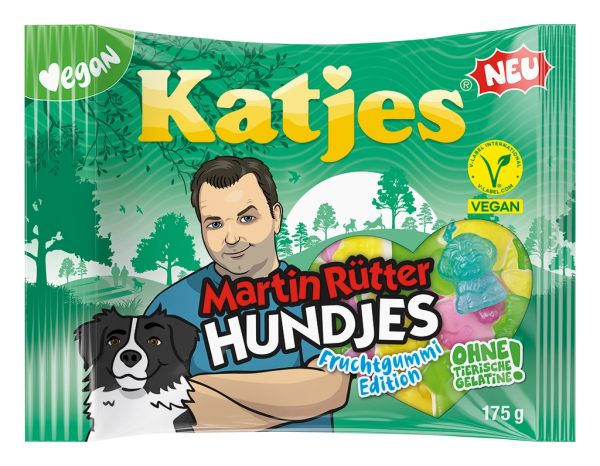 Martin Rütter Hundjes Fruchtgummi Edition Verkauf