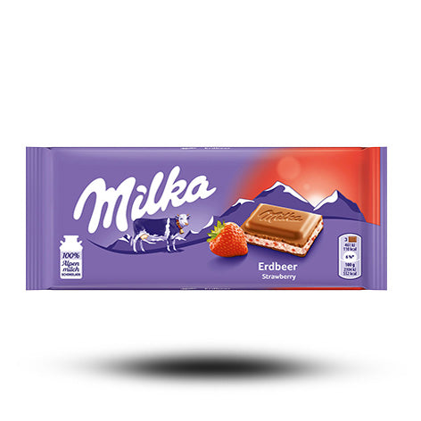 Milka Erdbeer 100g Jetzt online