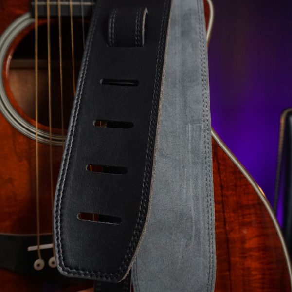 Eastern Raspberry - Leder Gitarrengurt [Steyner Lights Edition] Jetzt online – Bild 2