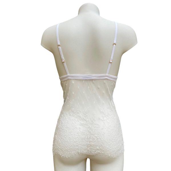 Queenie Camisole aus feiner Spitze | handgemacht Zu verkaufen – Bild 2