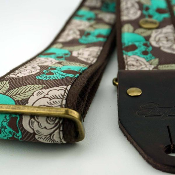 Jacquard Gitarrengurt Emerald Pirate Rabatt – Bild 4