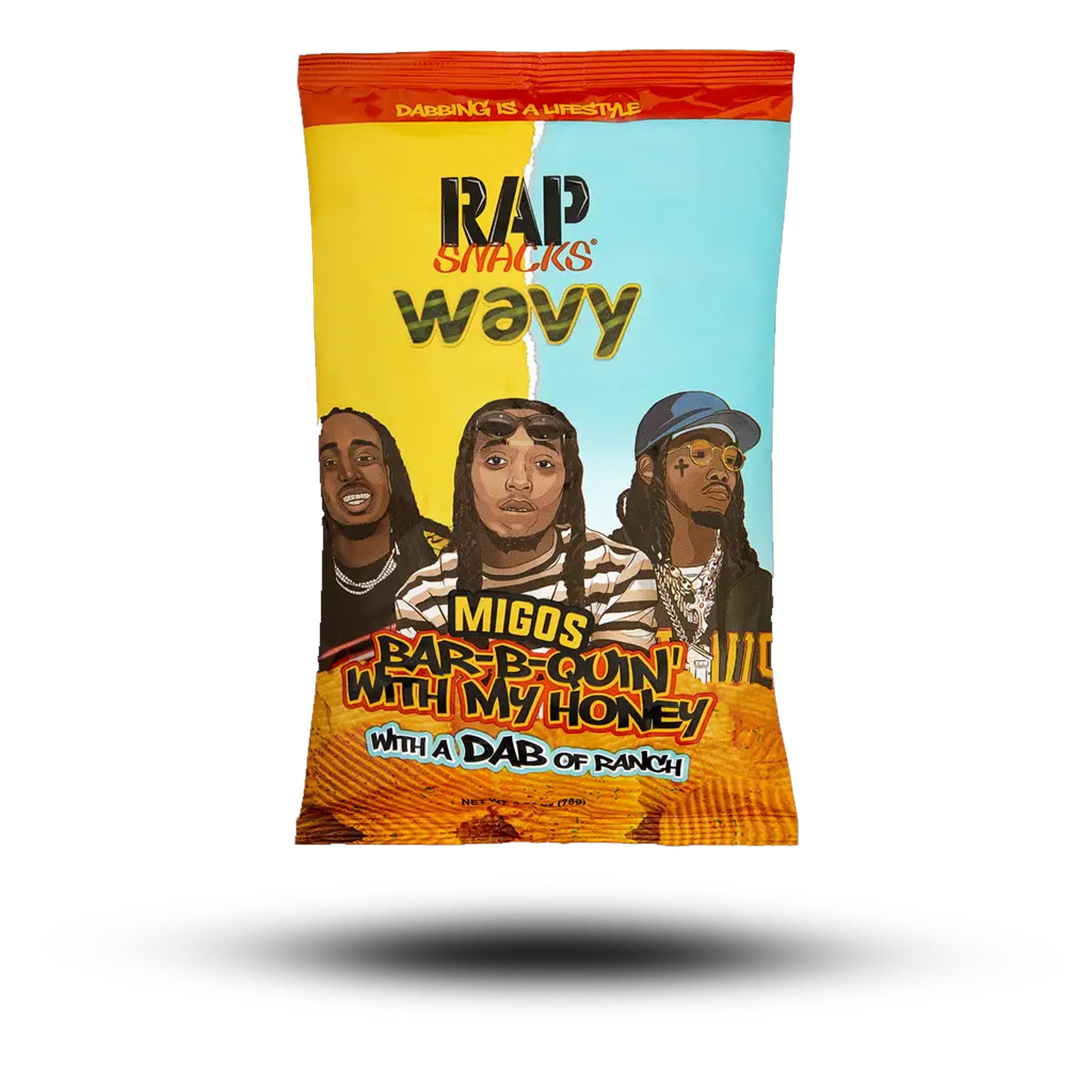 Rap Snacks Migos Bar-B-Quin  With My Honey with a Dab of Ranch 71g Online