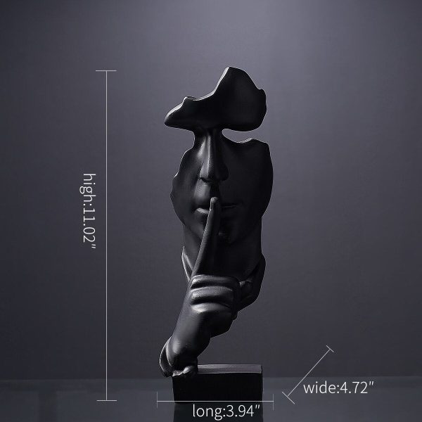 Nordische Abstrakte Skulptur I David Plaster Statue I Art I Home I Wohnzimmer I Decoration I Geschenk I Jetzt online – Bild 3