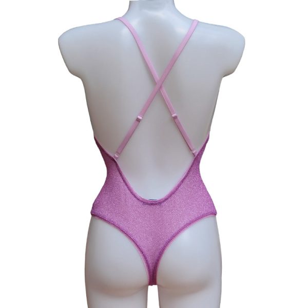 Kylie Lurex Bodysuit | handgemacht Verkauf – Bild 2