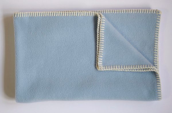 Dog Blanket Soft Fleece Light Blue Online-Verkauf
