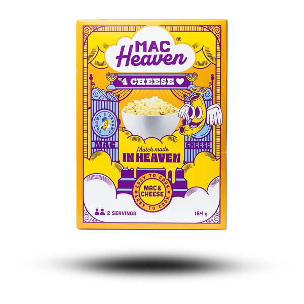 Mac Heaven Mac & Cheese Four Cheese 184g Online-Verkauf