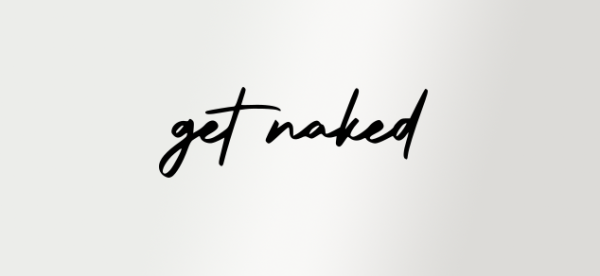 „Get naked“ Wanddeko I Schild I Schriftzug I Badezimmer I Schlafzimmer I Kunst I Dekor Mode – Bild 3