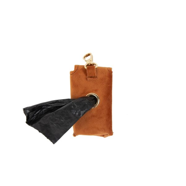 Poop Bag Square Velvet Orange Im Angebot – Bild 2