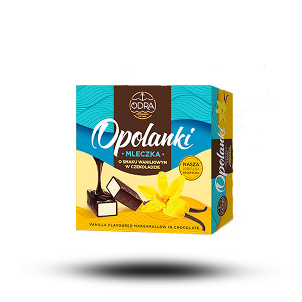 ODRA Schaumzuckerware Vanille Schokoglasur 400g Online-Schn?ppchen