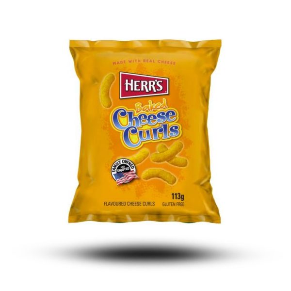 Herrs Cheddar Cheese Curls 113g Online