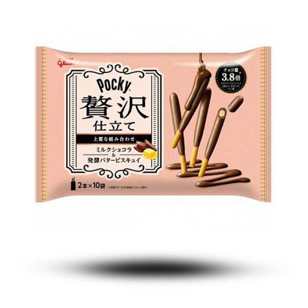 Pocky Zeitaku Milk Chocolate & Butter 120g Online-Verkauf