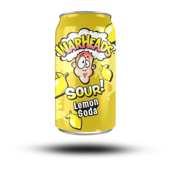 Warheads Sour Lemon Soda 355ml Mode