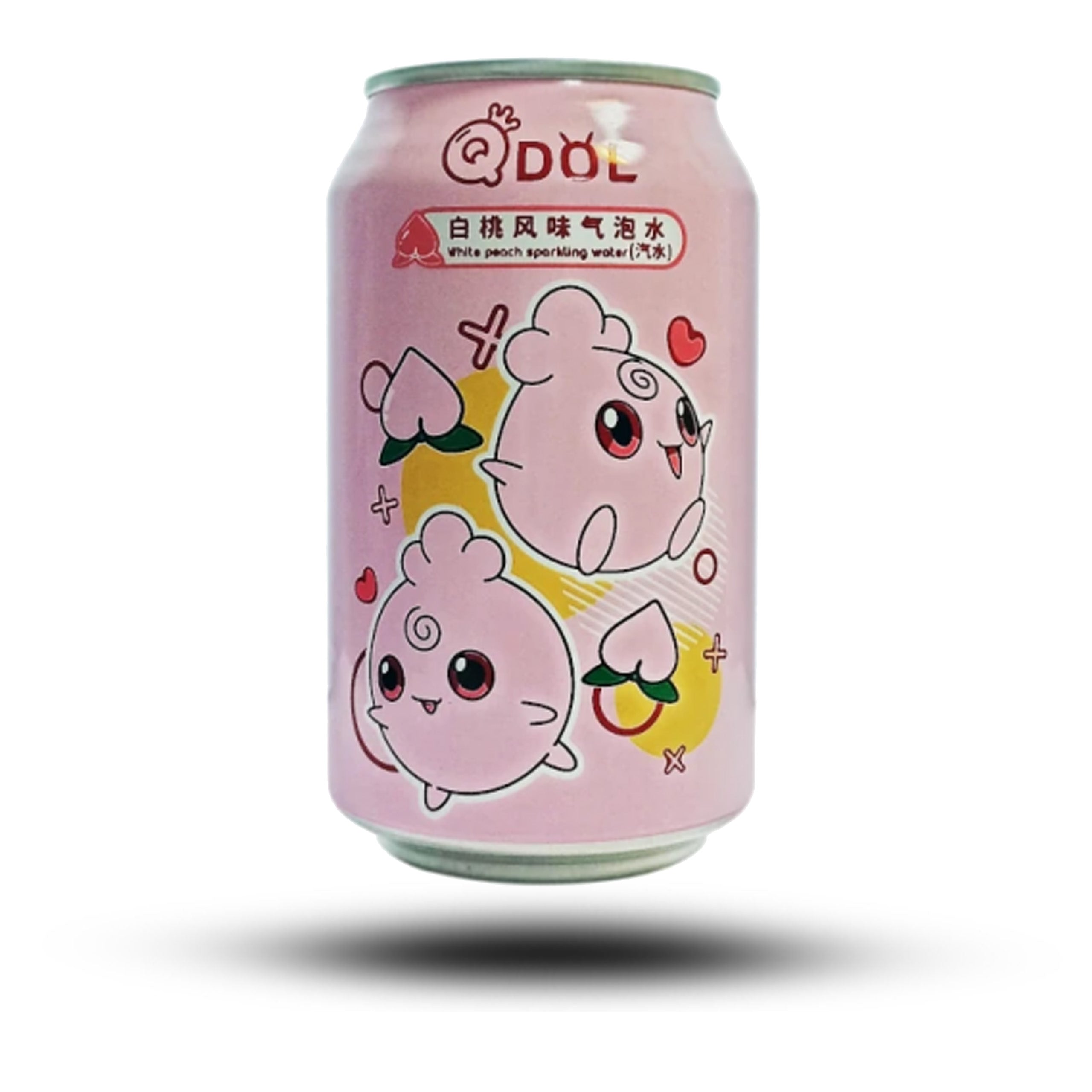 QDOL Sparkling White Peach Anime Drink 330ml Im Angebot