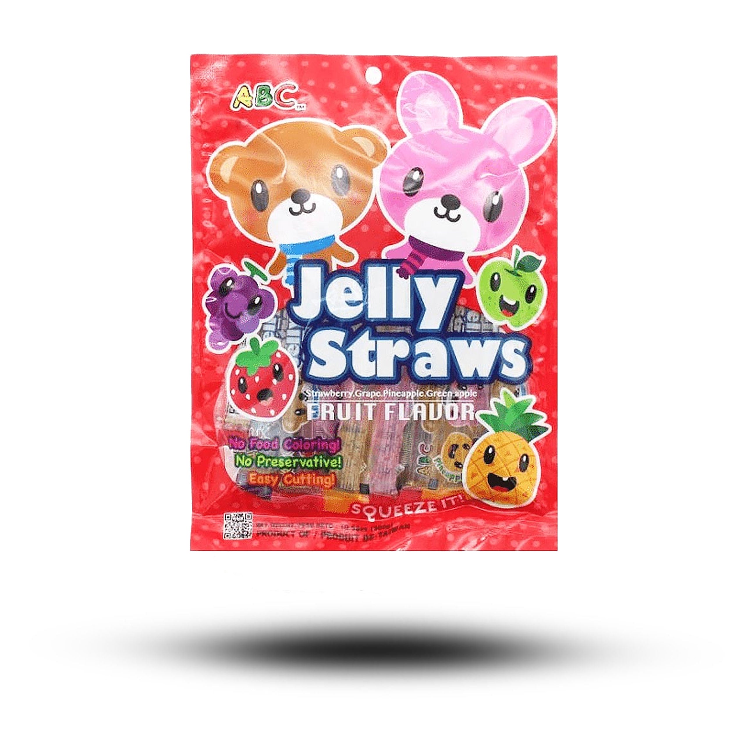 Jelly Straws Fruit Flavor 300g Jetzt online