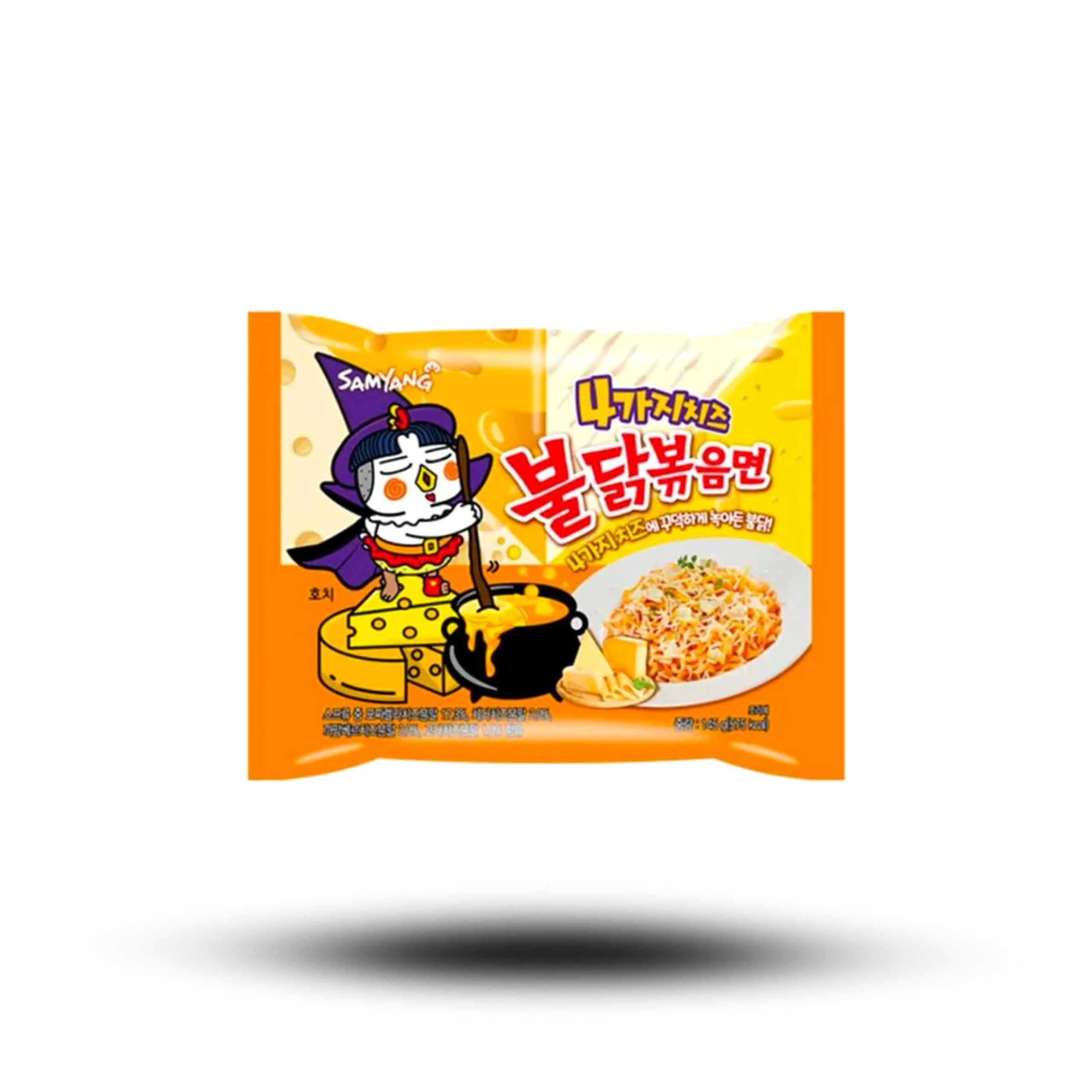 Samyang Buldak Hot Chicken Ramen Quattro Cheese Flavors 145g Mode