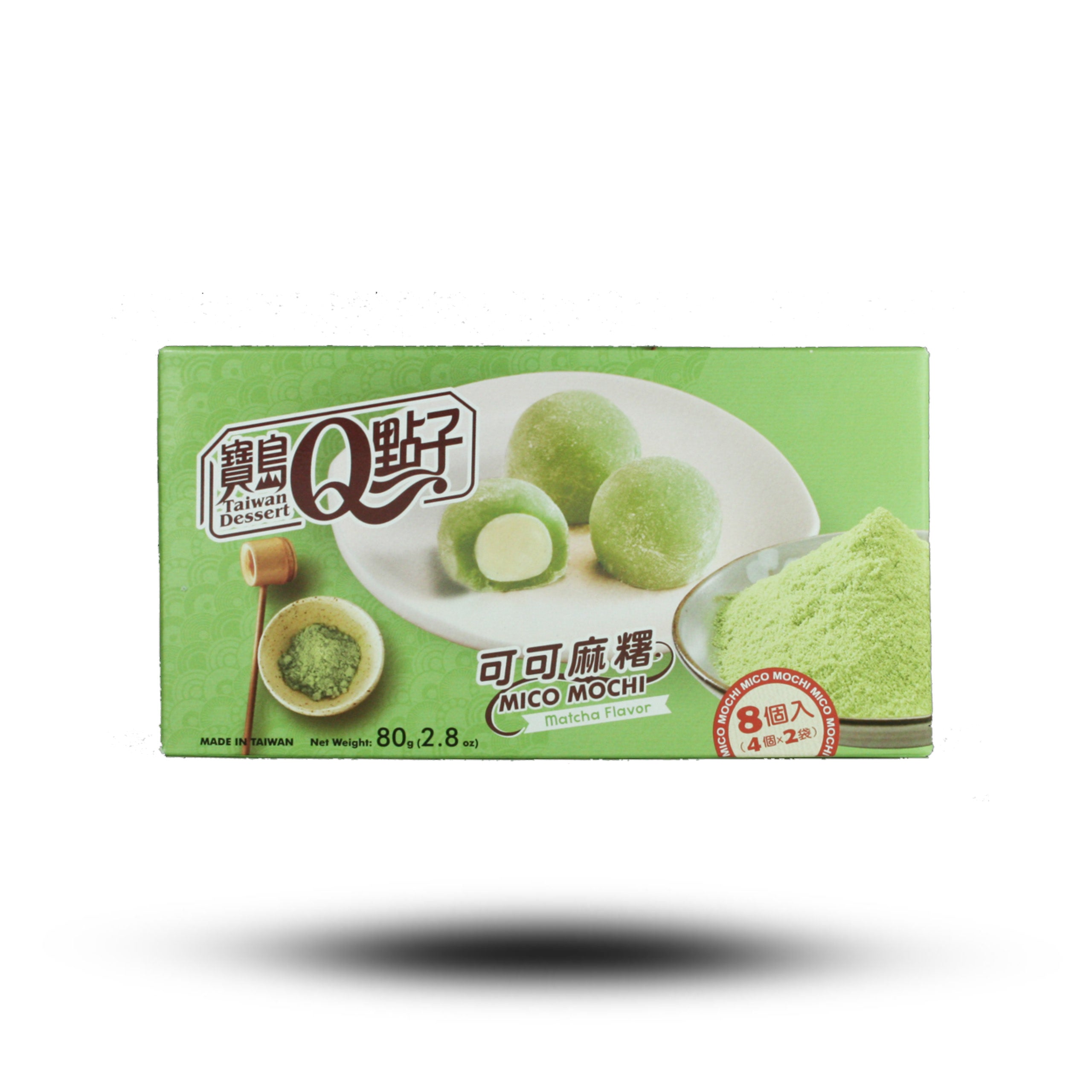 TaiwanDesserts Mochi Matcha Flavour 80g Mode