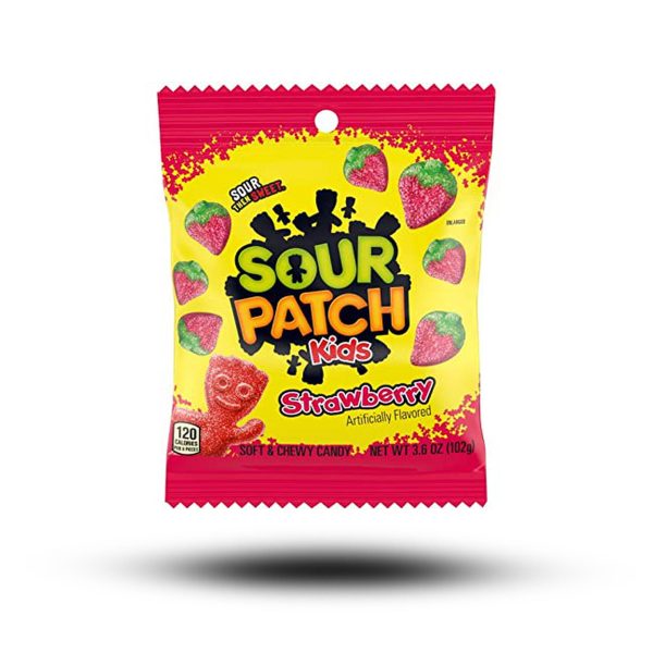 Sour Patch Kids Strawberry 102g Rabatt