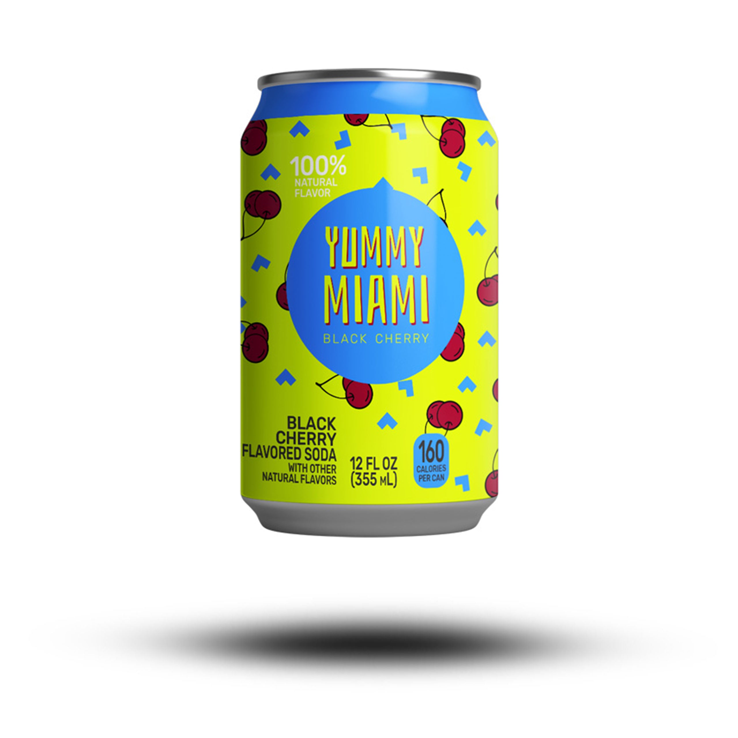 Yummy Miami Soda Black Cherry 355ml Zu verkaufen