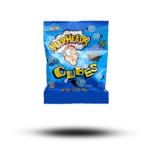 Warheads Blue Raspberry Cubes 99g Zu verkaufen